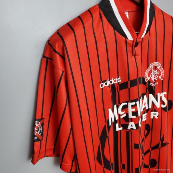 Retro 94-95 Rangers Away Soccer Jersey - Image 4
