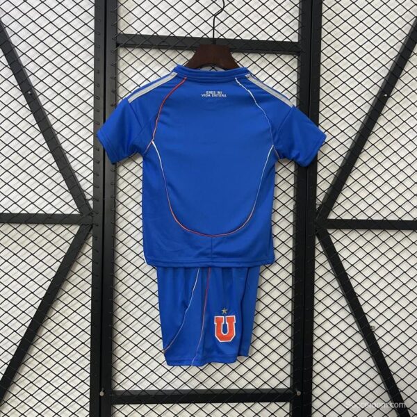 25/26 Kids Universidad De Chile Home Size 16-28 Jersey - Image 6