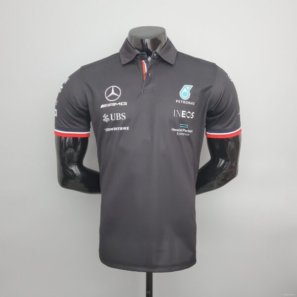 F1 Formula One racing suit; Mercedes POLO Black