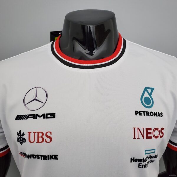 F1 Formula One racing suit; Mercedes White - Image 10