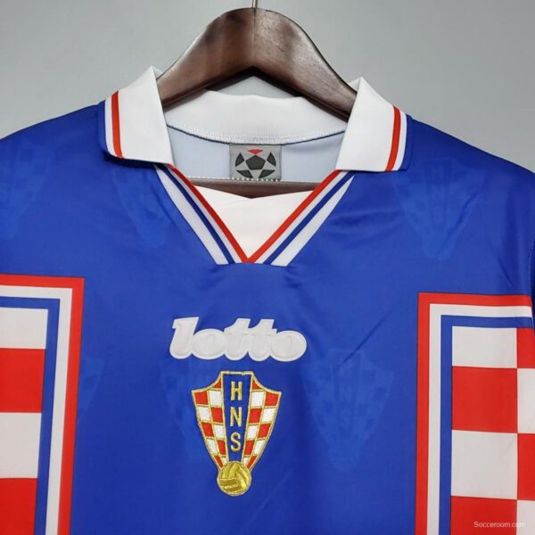 Retro 1998 Croatia home Soccer Jersey - Image 10
