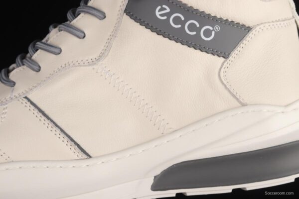 ECCO 2021 autumn and winter new style counter synchronized fashion trend British style high-top casual shoes 86183201002 - Image 7