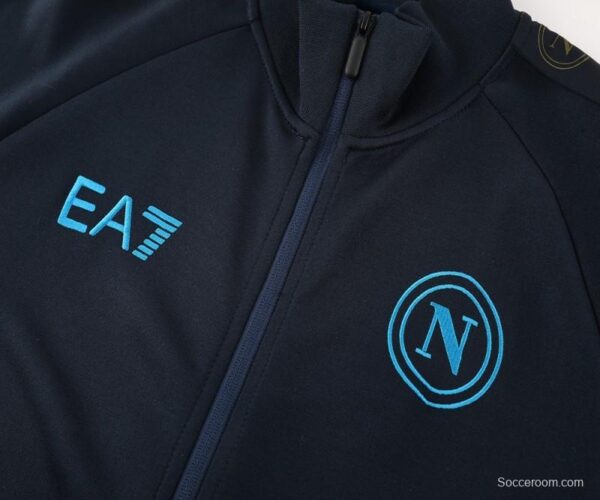 24/25 Napoli Navy Full Zipper Jacket +Long Pants - Image 12