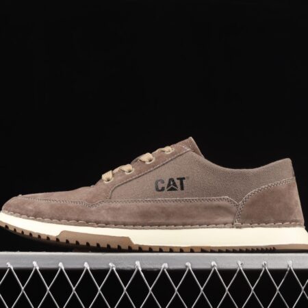 CAT FOOTWEAR/ CAT Carter 21SS autumn new vintage fashion shoes series leisure board shoes P720536 light coffee