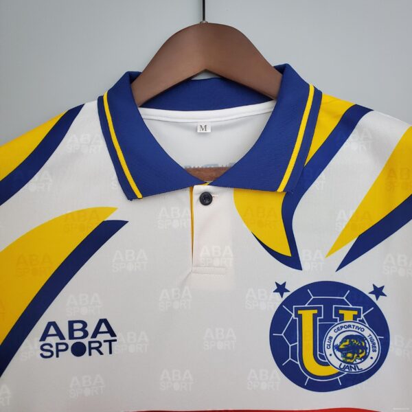 Retro 95/96 Tigres UANL Away White Jersey - Image 8
