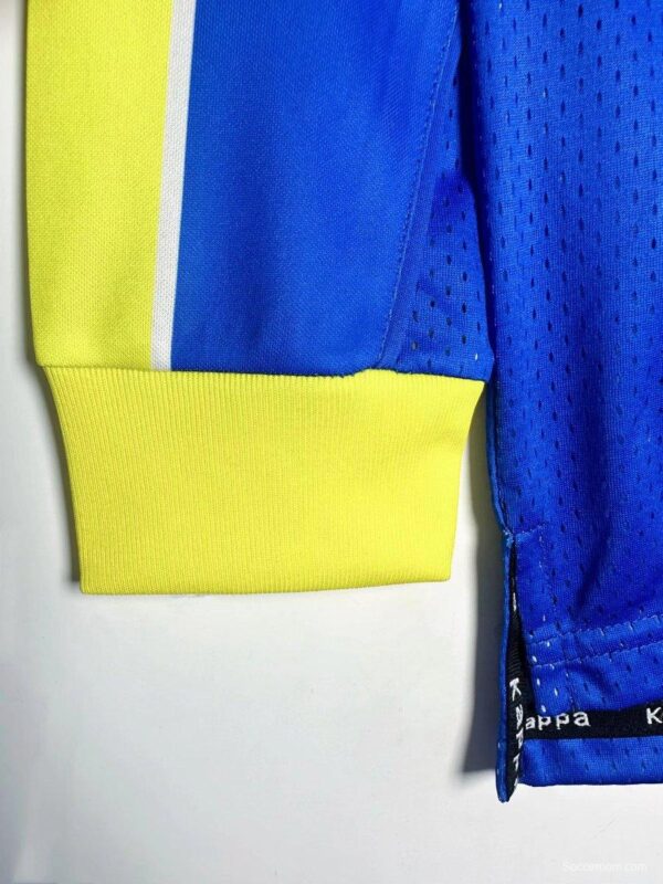 Retro 97/99 Juventus Away Blue Long Sleeve Jersey - Image 4