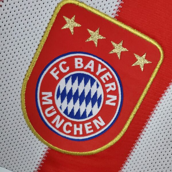 Retro Bayern Munich 10/11 home Soccer Jersey - Image 9