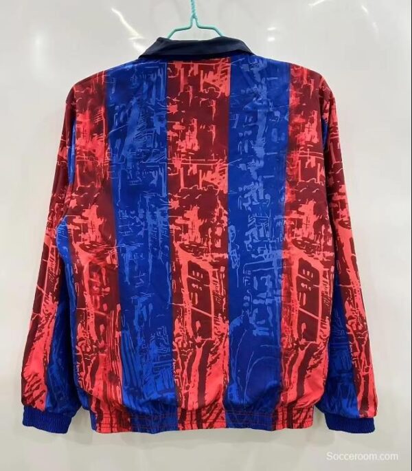 25/26 Barcelona Comma Football Reversible Windbreaker - Image 7