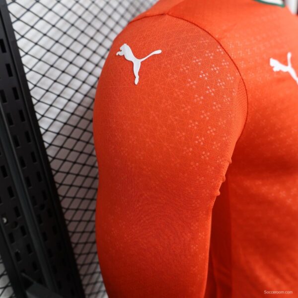 Player Version 2025 Portugal Home Long Sleeve Jersey - Image 9