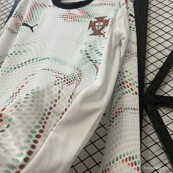 2025 Long Sleeve Portugal Away Jersey - Image 7