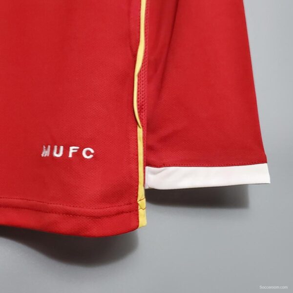 Retro 06/07 Manchester United Long sleeve home Soccer Jersey - Image 5
