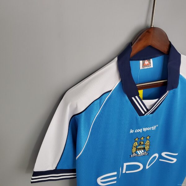 Retro Manchester City 99/01 home Soccer Jersey - Image 4