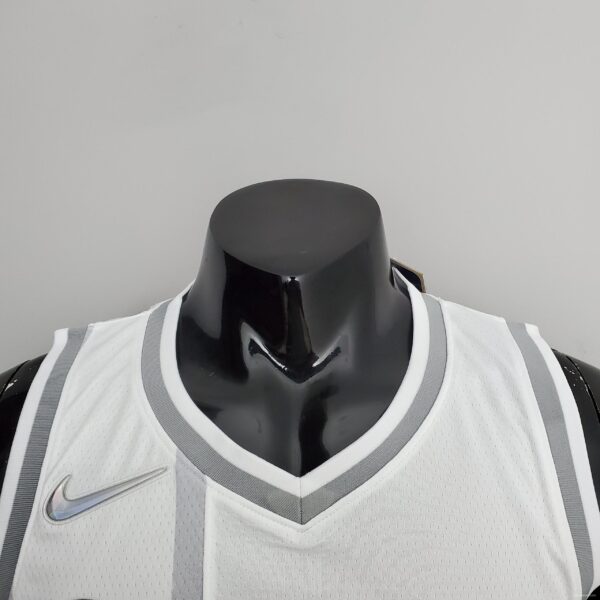 75th Anniversary 2202 Season Oklahoma City Thunder PAUL#3 City Edition White NBA Jersey - Image 5
