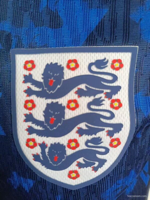 Player Version 2024 England Navy POLO Jersey - Image 3