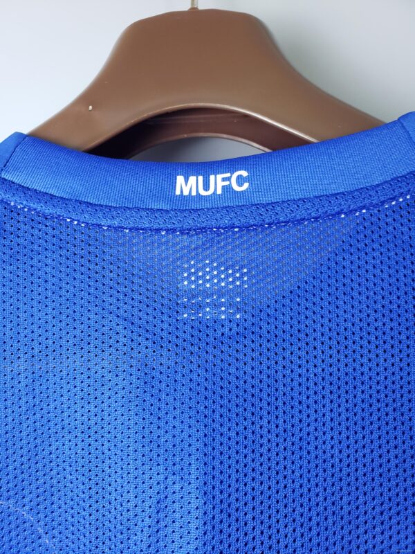 Retro 08/09 Manchester United Third Blue long sleeve Soccer Jersey - Image 7