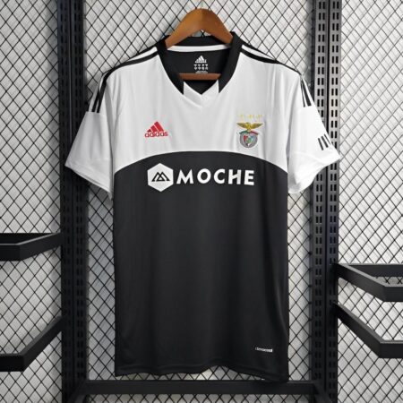 Retro 13-14 Benfica  Away Black/White Jersey