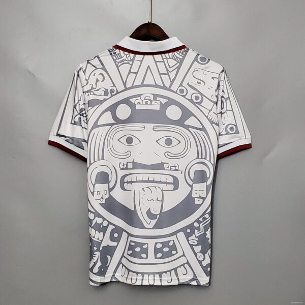 Retro 1998 Mexico away Soccer Jersey - Image 9