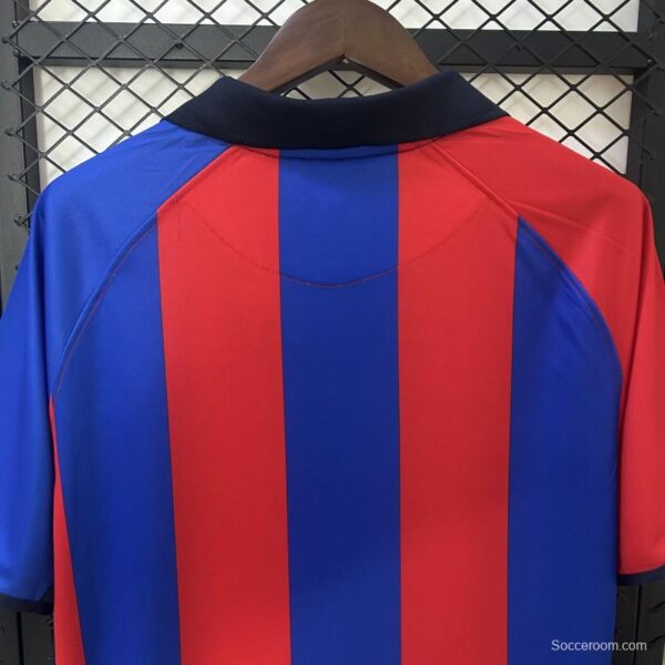 01/02 Retro Barcelona Home Jersey - Image 5