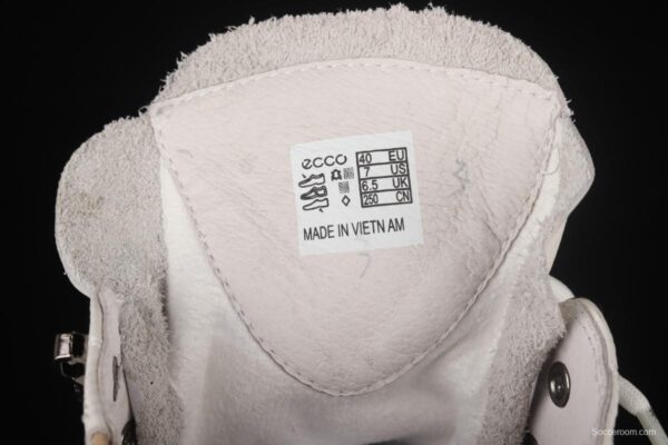 ECCO 2021 autumn and winter new fashion casual men's high-top boots 88090301002 - Image 5