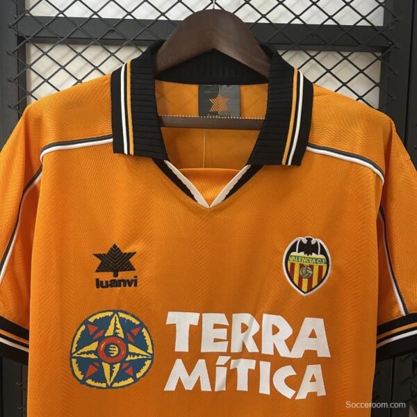 99/00 Retro Valencia Away Jersey - Image 2
