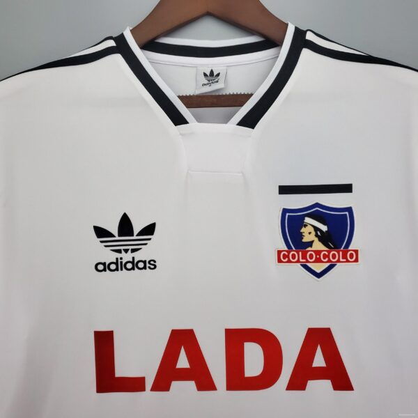Retro 1991 colo colo home Soccer Jersey - Image 7