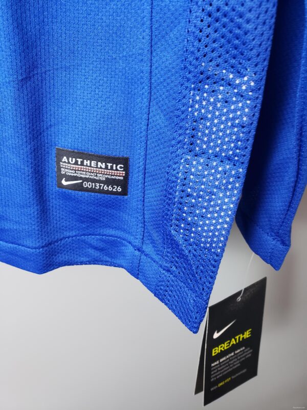 Retro 08/09 Manchester United Third Blue long sleeve Soccer Jersey - Image 3