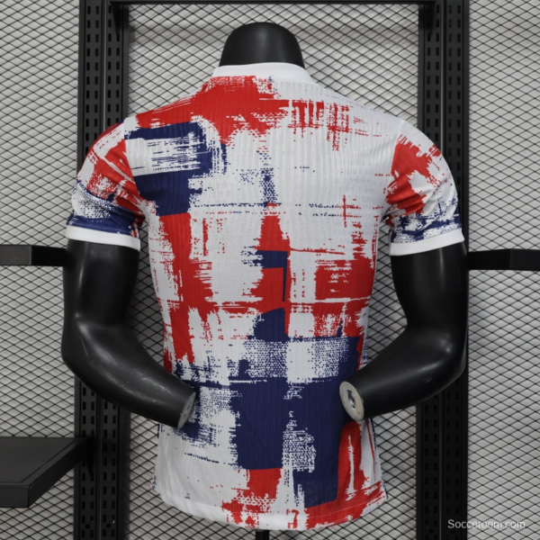 25/26 Player Version Barcelona Artistic Graffiti Limited Edition Jersey - Image 4