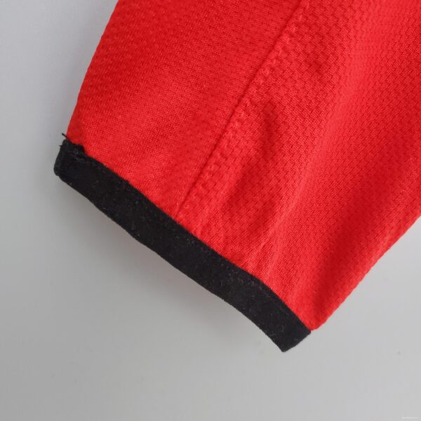 Retro Manchester United long sleeve 04/06 home Soccer Jersey - Image 5