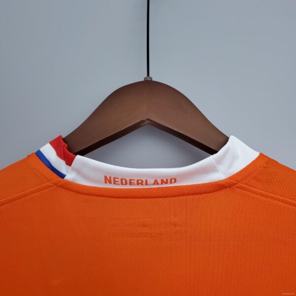 Retro Netherlands 2008 home Soccer Jersey - Image 2