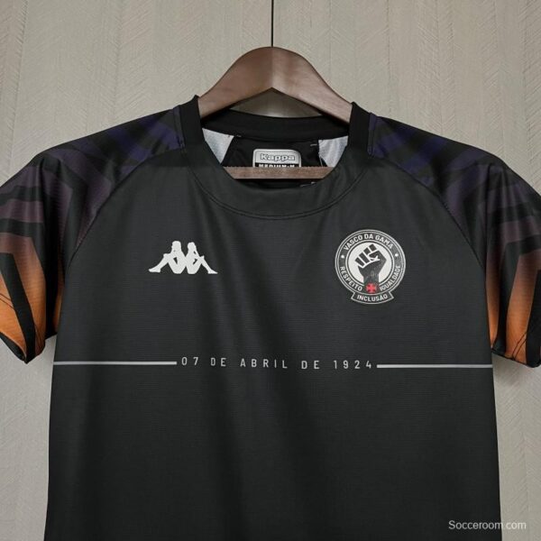 24/25 Women Vasco Da Gama Black Jersey - Image 2