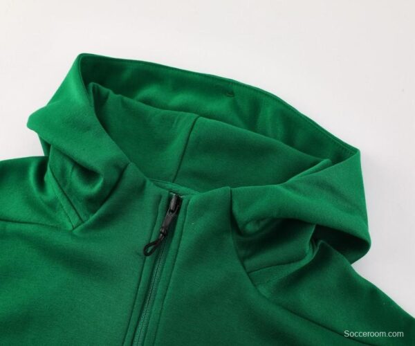 2024 Adidas Green Hoodie Full Zipper Jacket +Long Pants - Image 11