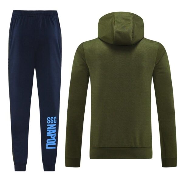 24/25 Napoli Green Hoodie Full Zipper Jacket +Long Pants - Image 16