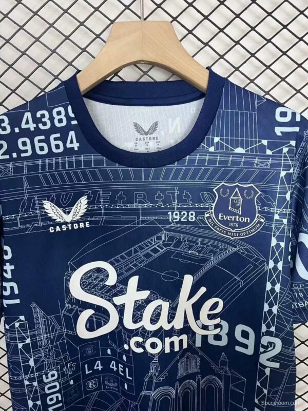 24/25 Everton  Farewell Pre-Match Jersey - Image 4