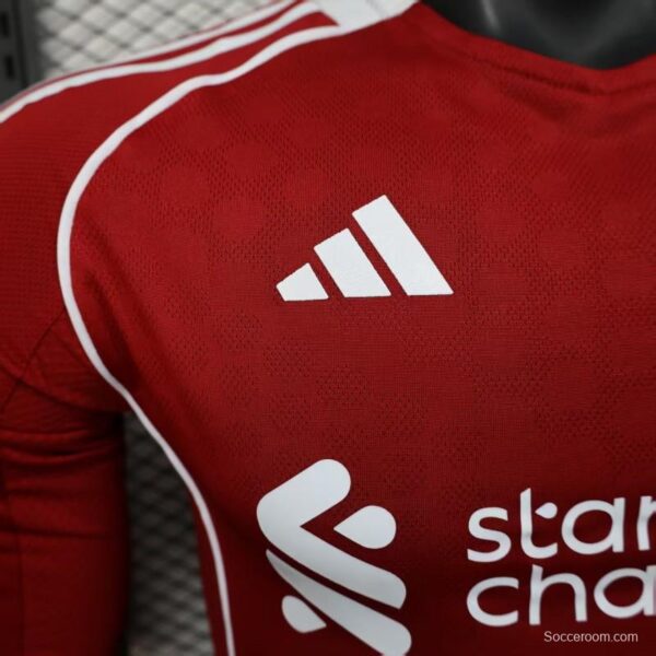Player Version 25/26 LIverpool Home Long Sleeve Jersey - Image 7