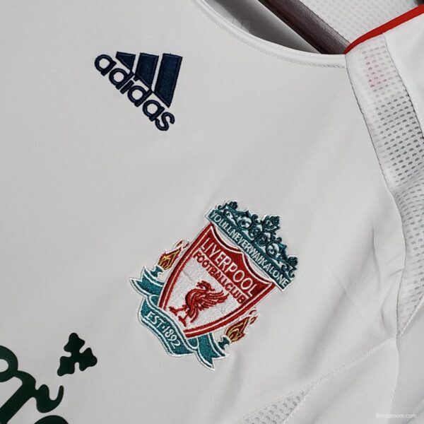 Retro 06/07 Liverpool away Soccer Jersey - Image 8