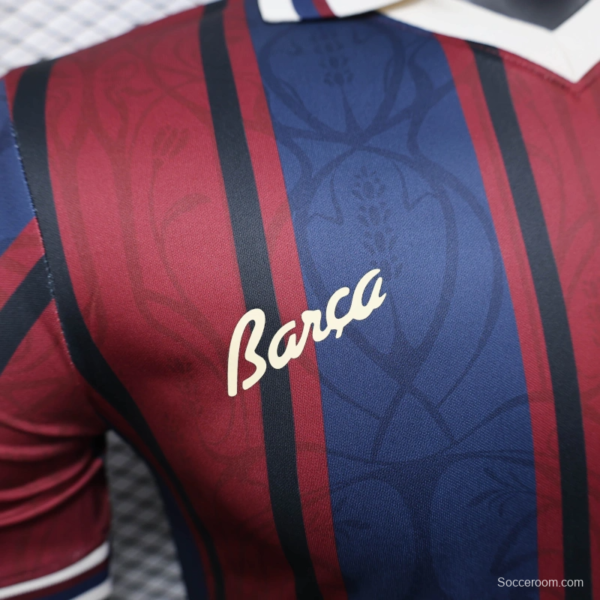 25/26 Player Version Modernist FC Barcelona Polo Jersey - Image 3