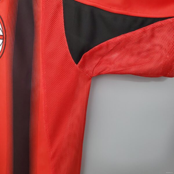 Retro 04/05 AC Milan home Soccer Jersey - Image 4