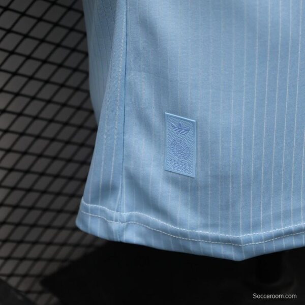Player Version 2025 Germany 125Th Anniversary Light Blue with Adidas Retro Design Jersey - Image 8