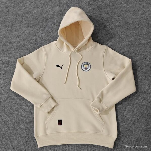 24/25 Manchester City Navy/Red/Black/Beige/Grey Hoodie WIth Black Badge - Image 5
