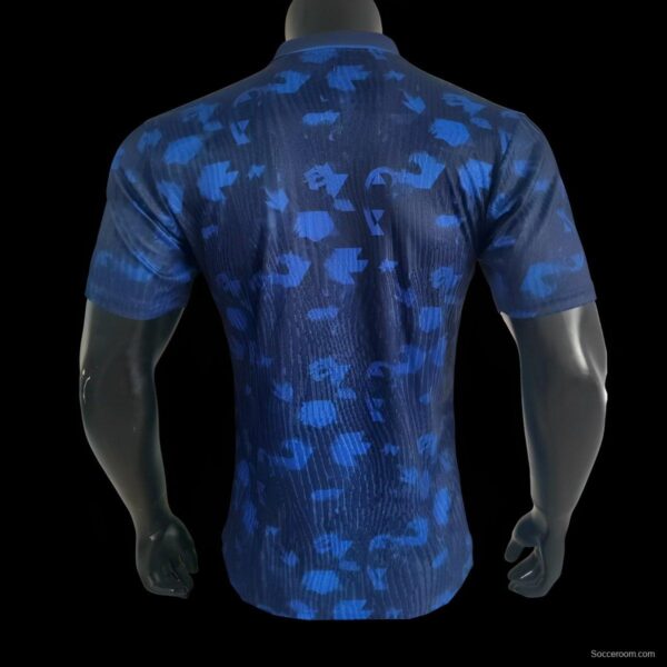 Player Version 2024 England Navy POLO Jersey - Image 2