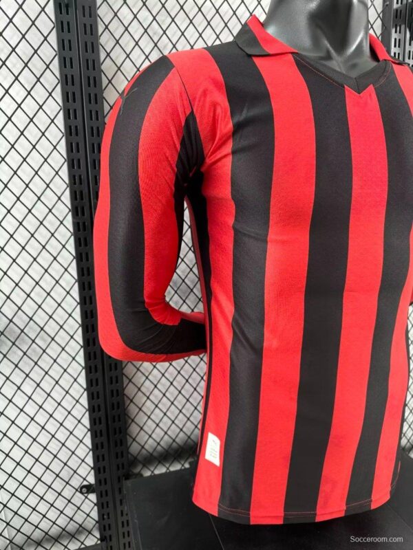 Player Version 24/25 AC Milan Home 125Th Anniversary Long Sleeve Jersey - Image 7