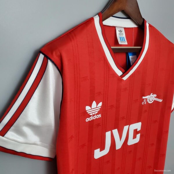 Retro 88/89 Arsenal home Soccer Jersey - Image 3