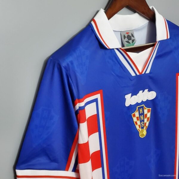 Retro 1998 Croatia home Soccer Jersey - Image 5