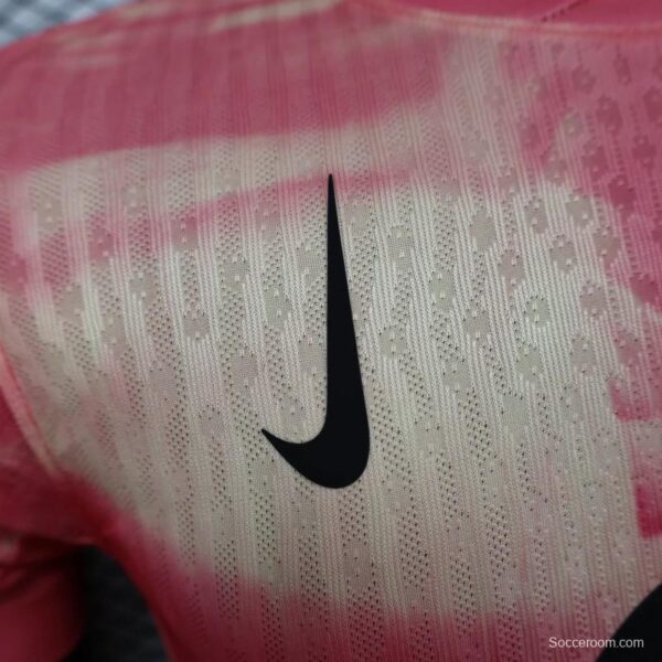 25/26 Player Version Barcelona 125th Anniversary Pink Special Edition Jersey - Image 5