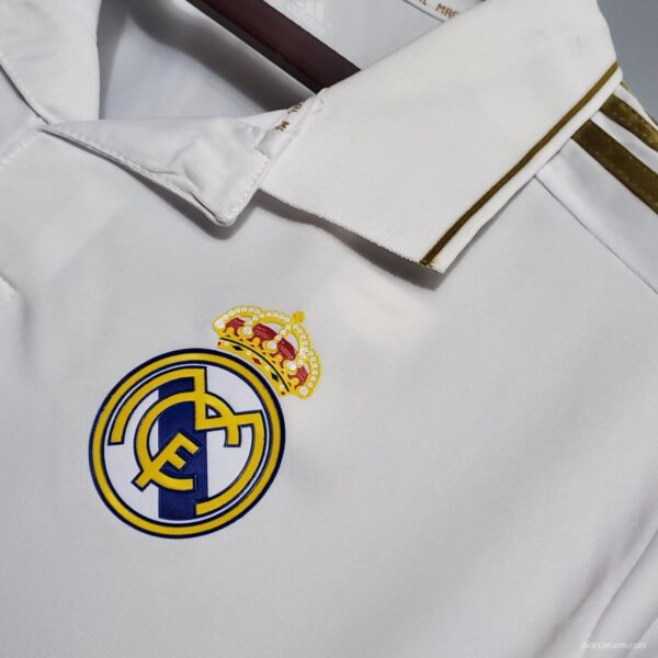 Retro Real Madrid 11/12 home Soccer Jersey - Image 11