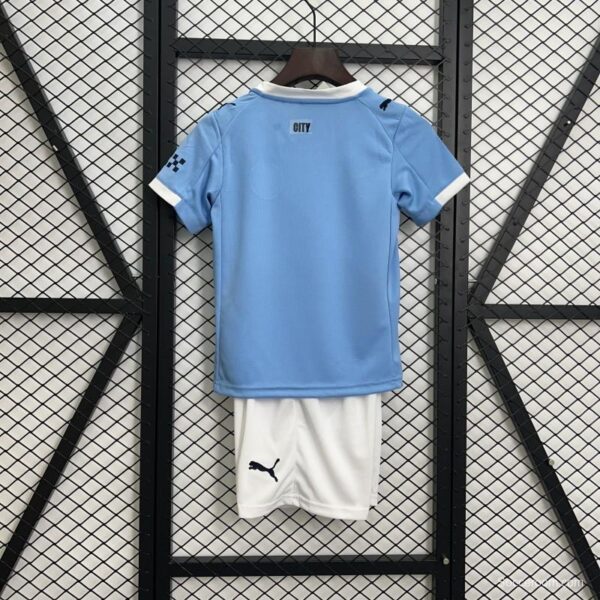 25/26 Kids Manchester City Home Size 16-28 Jersey - Image 7