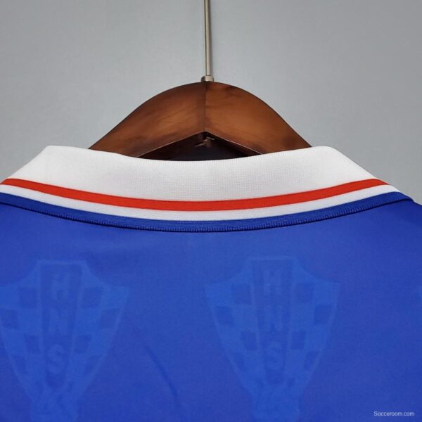 Retro 1998 Croatia home Soccer Jersey - Image 3