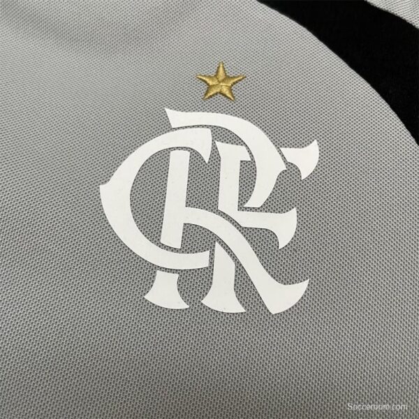 2008/09 Retro Flamengo Goalkeeper Grey Jersey - Image 4