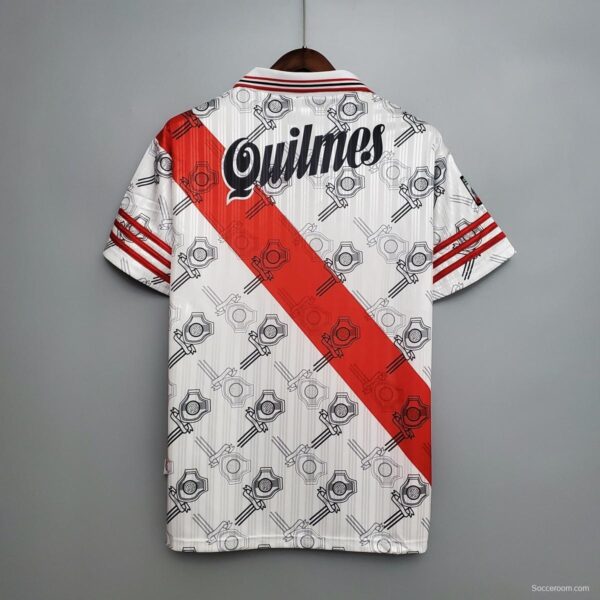 Retro River Plate 95/96 home Soccer Jersey - Image 2