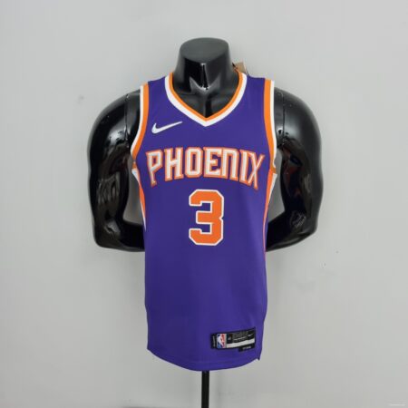 75th Anniversary Paul #3 Phoenix Suns Purple NBA Jersey